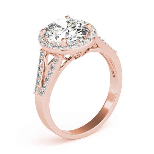 Oval Gemstone Engagement Ring · 0.36 ct tw