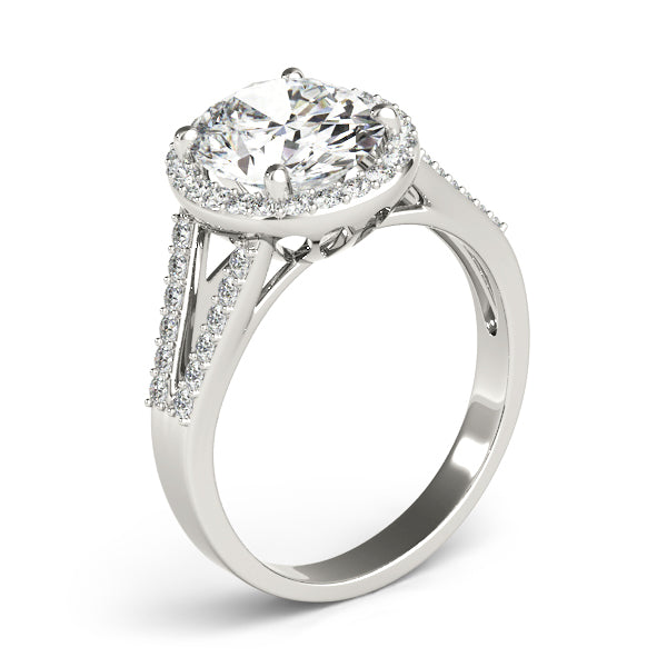 Oval Gemstone Engagement Ring · 0.36 ct tw