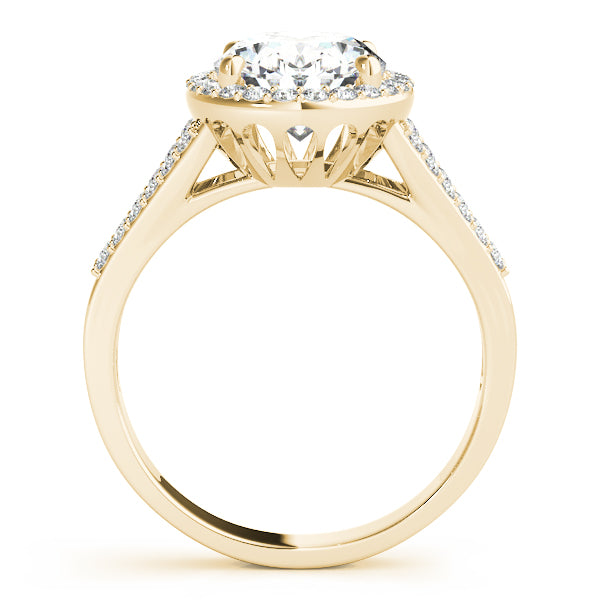 Oval 11x9 Diamond Engagement Ring · 0.42 ct tw