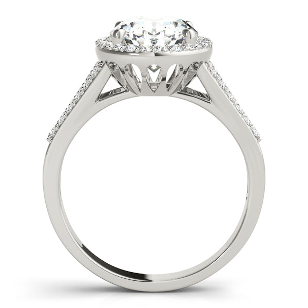 Oval Gemstone Engagement Ring · 0.36 ct tw