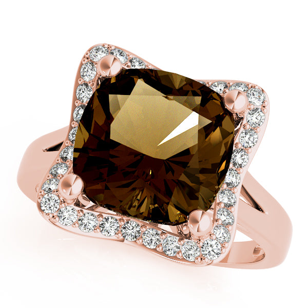 Cushion Princess Gemstone Fashion Ring · 0.24 ct tw