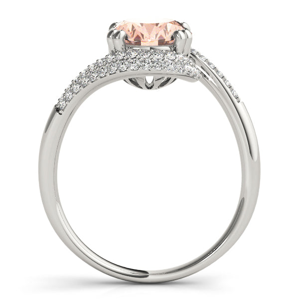 Oval 10x8 Diamond Engagement Ring · 0.26 ct tw