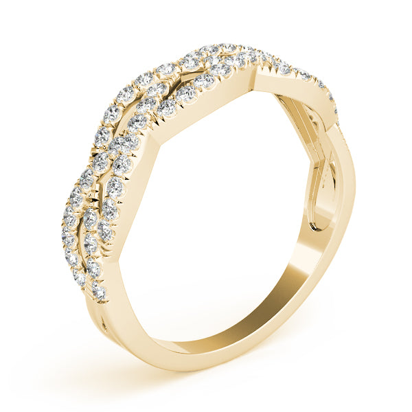 Braided Diamond Band · 0.28 ct tw