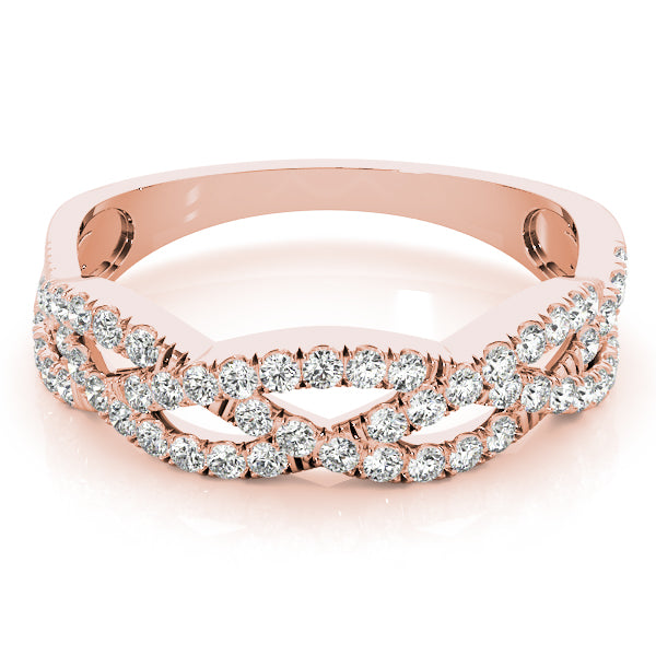Braided Diamond Band · 0.28 ct tw