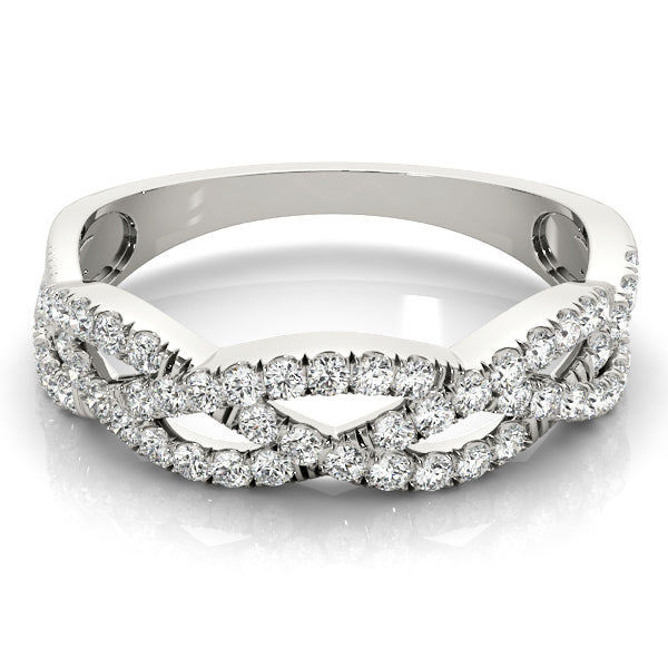 Braided Diamond Band · 0.28 ct tw