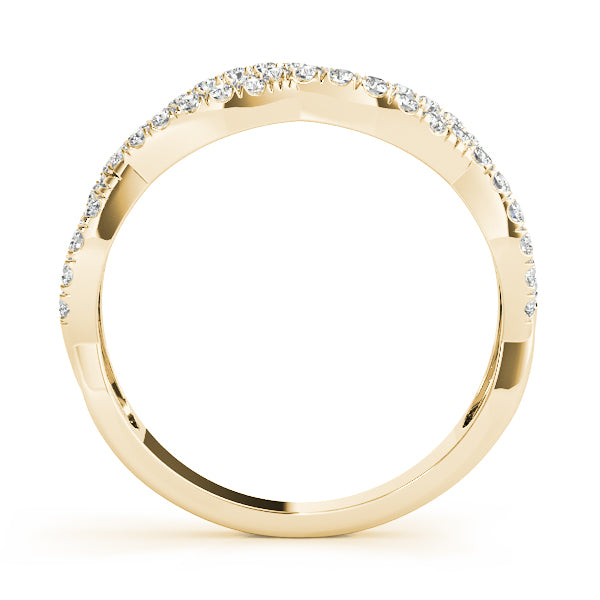 Braided Diamond Band · 0.28 ct tw