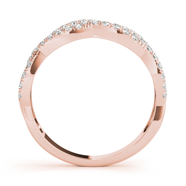 Braided Diamond Band · 0.28 ct tw