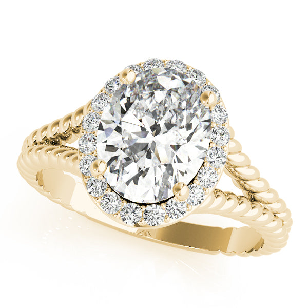 Oval Diamond Engagement Ring · 0.20 ct tw