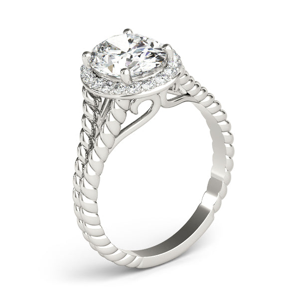 Oval Diamond Engagement Ring · 1.11 ct tw