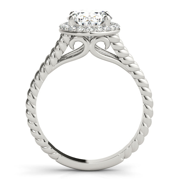 Oval Diamond Engagement Ring · 0.20 ct tw
