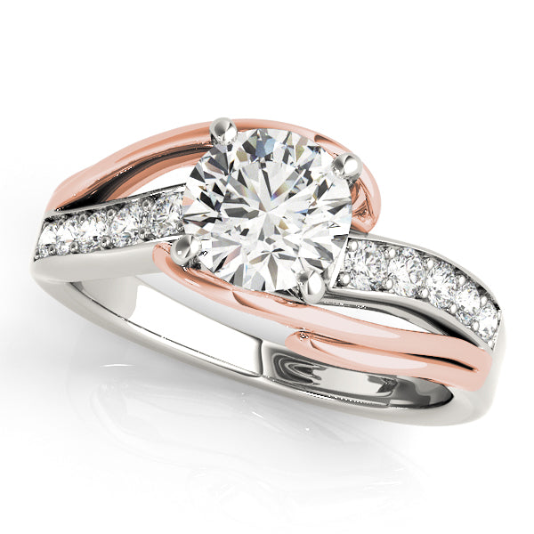 Bypass Diamond Engagement Ring · 0.18 ct tw