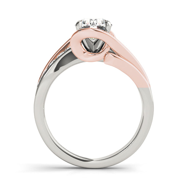 Bypass Diamond Engagement Ring · 0.18 ct tw