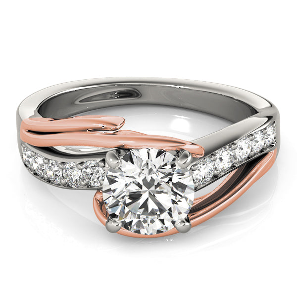 Bypass Diamond Engagement Ring · 0.18 ct tw
