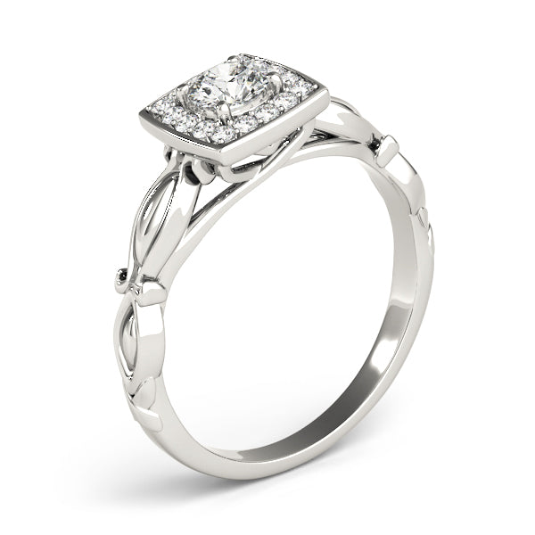 Round Diamond Engagement Ring · 0.51 ct tw