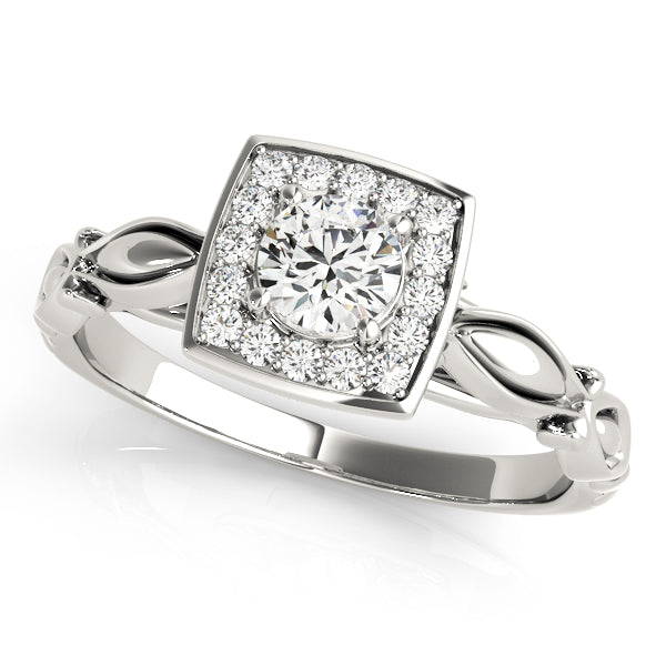 Round Diamond Engagement Ring · 0.51 ct tw