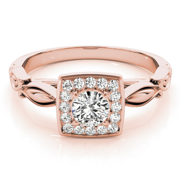 Round Diamond Engagement Ring · 0.51 ct tw