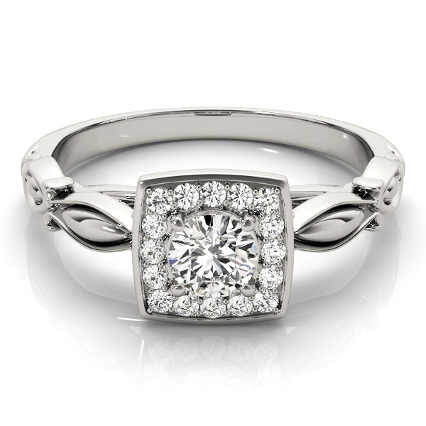Round Diamond Engagement Ring · 0.51 ct tw