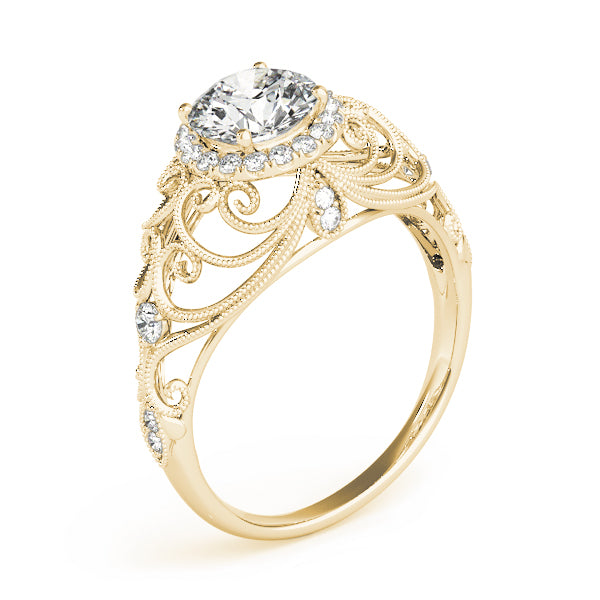 Round Diamond Engagement Ring · 1.19 ct tw