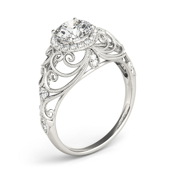 Round Diamond Engagement Ring · 1.19 ct tw