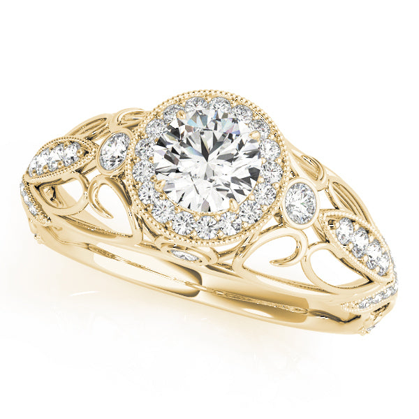 Round Diamond Engagement Ring · 0.80 ct tw