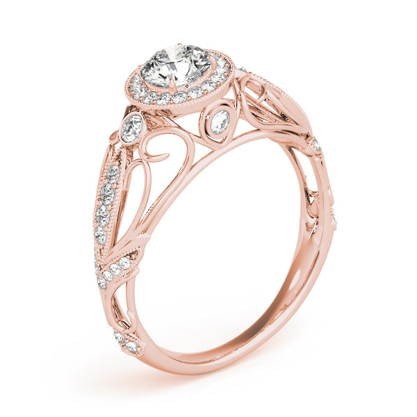 Round Diamond Engagement Ring · 0.80 ct tw