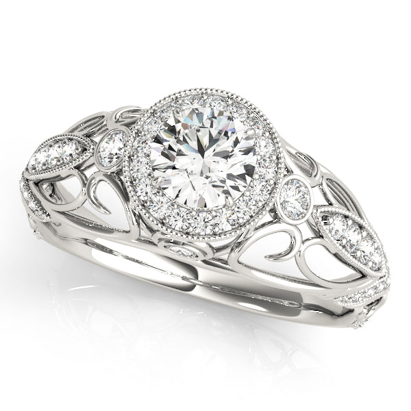 Round Diamond Engagement Ring · 0.80 ct tw