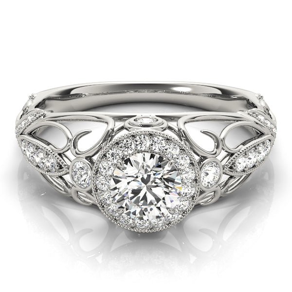 Round Diamond Engagement Ring · 0.80 ct tw