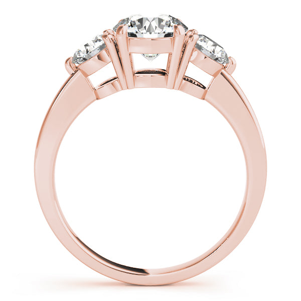 Round Three-Stone Diamond Ring · 2.00 ct tw