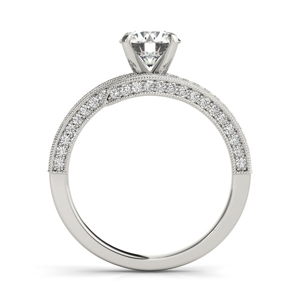 Bypass Diamond Engagement Ring · 0.56 ct tw