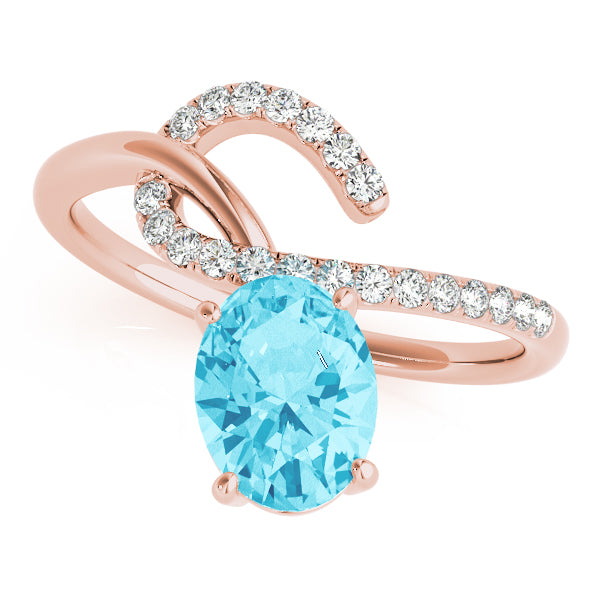 Oval 8x6 Diamond Ring · 0.18 ct tw