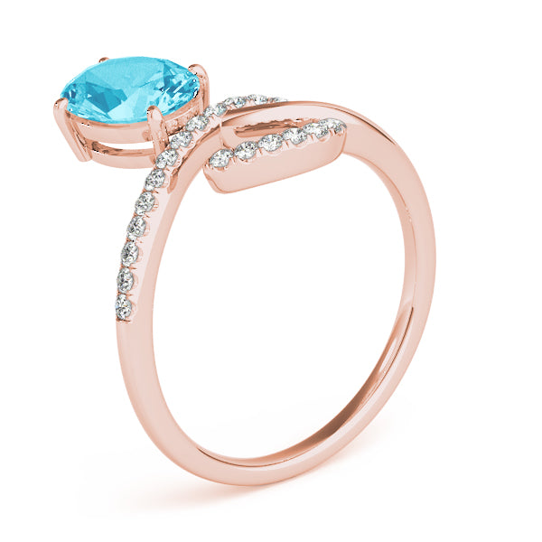 Oval 8x6 Diamond Ring · 0.18 ct tw