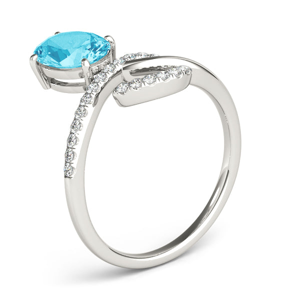 Oval 8x6 Diamond Ring · 0.18 ct tw
