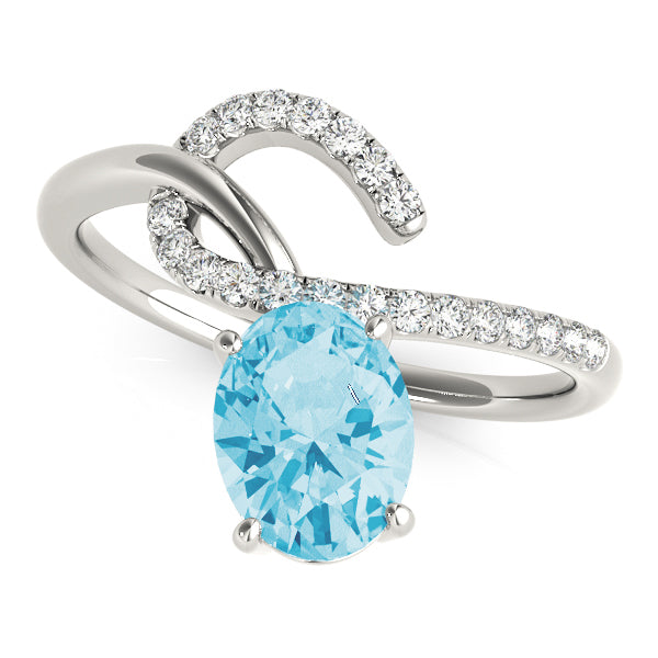 Oval 8x6 Diamond Ring · 0.18 ct tw