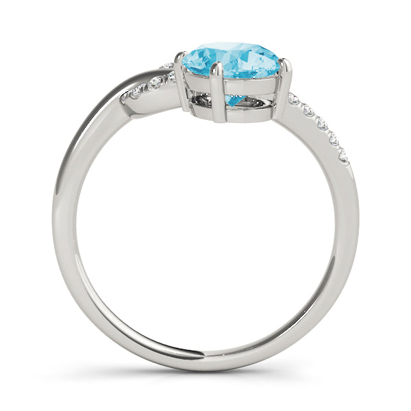 Oval 8x6 Diamond Ring · 0.18 ct tw