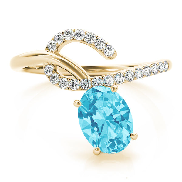 Oval 8x6 Diamond Ring · 0.18 ct tw