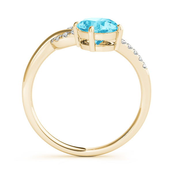 Oval 8x6 Diamond Ring · 0.18 ct tw