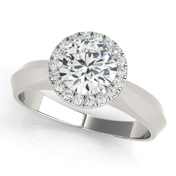 Round Diamond Solitaire Engagement Ring · 0.85 ct tw