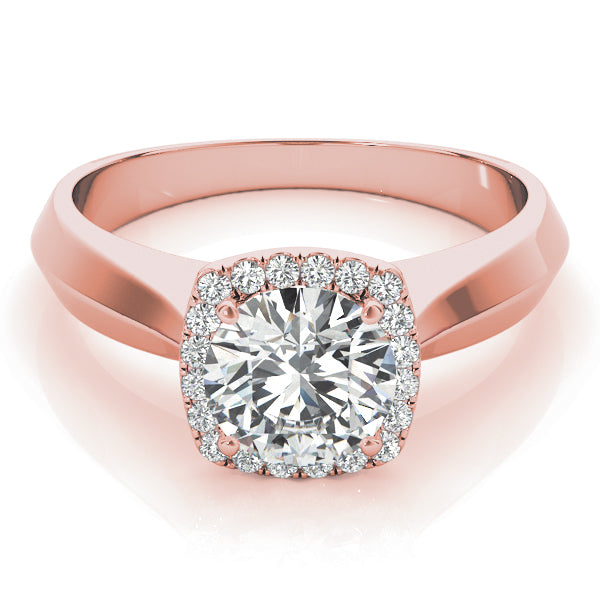 Round Diamond Solitaire Engagement Ring · 0.87 ct tw