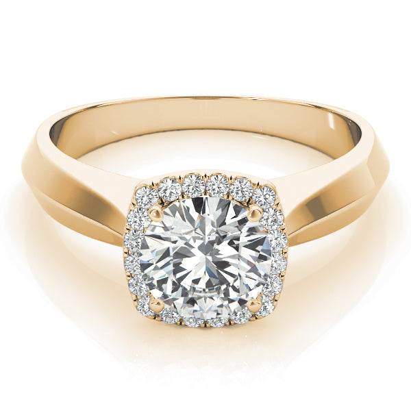 Round Diamond Solitaire Engagement Ring · 0.87 ct tw