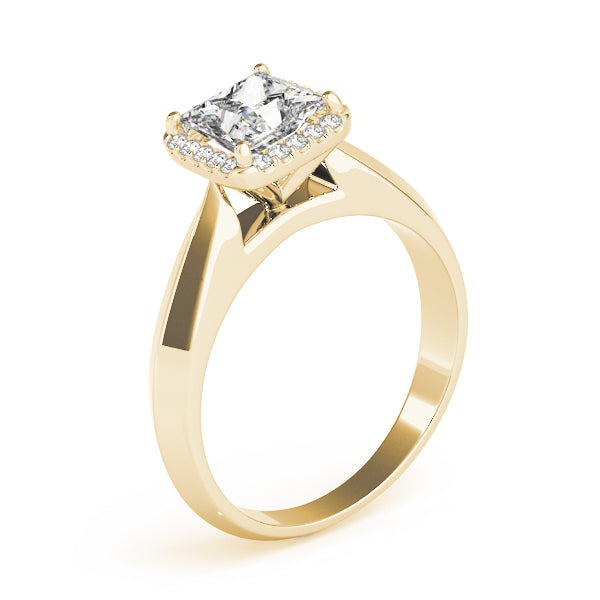 Square Diamond Solitaire Engagement Ring · 0.85 ct tw
