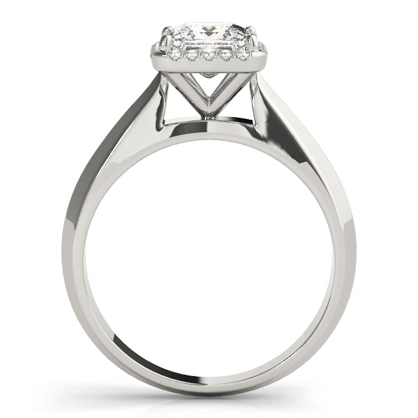 Square Diamond Solitaire Engagement Ring · 0.85 ct tw