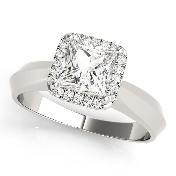 Square Diamond Solitaire Engagement Ring · 1.47 ct tw