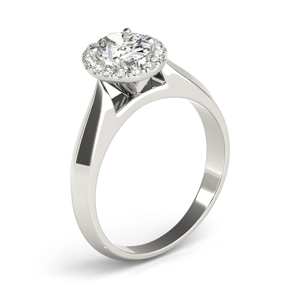 Oval Diamond Solitaire Engagement Ring · 1.05 ct tw