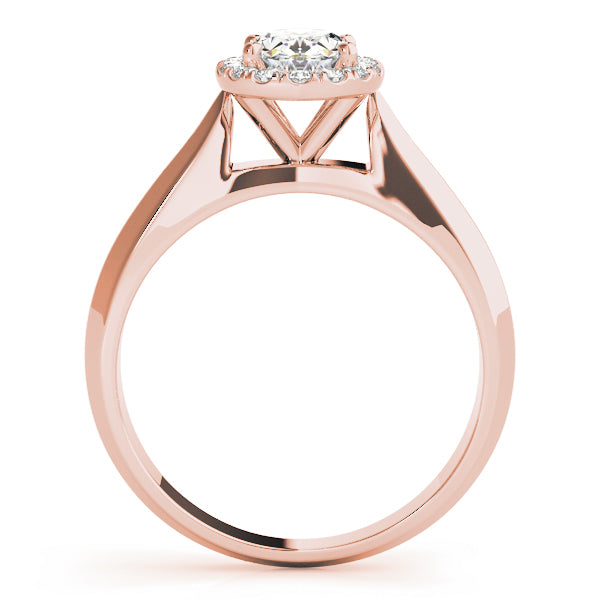 Oval Diamond Solitaire Engagement Ring · 0.45 ct tw