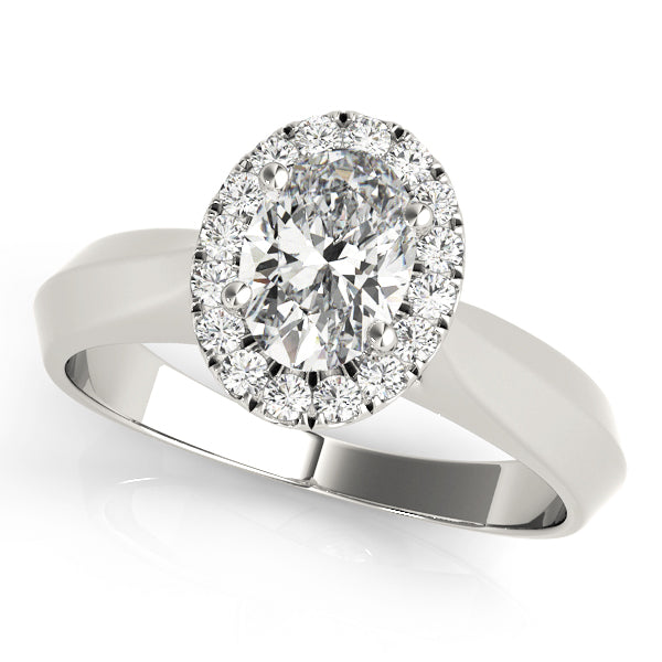 Oval Diamond Solitaire Engagement Ring · 2.11 ct tw
