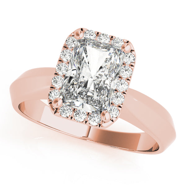 Emerald Diamond Solitaire Engagement Ring · 2.08 ct tw