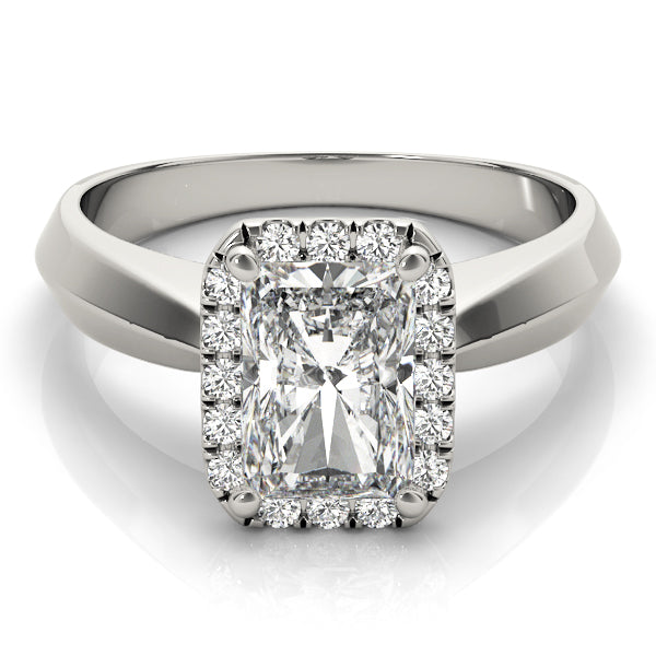 Emerald Diamond Solitaire Engagement Ring · 2.13 ct tw