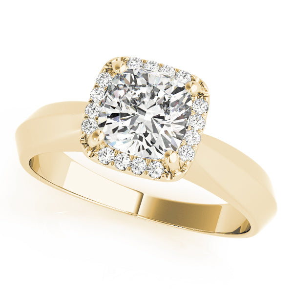 Cushion Diamond Solitaire Engagement Ring · 1.07 ct tw