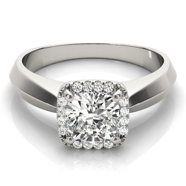 Cushion Diamond Solitaire Engagement Ring · 1.07 ct tw