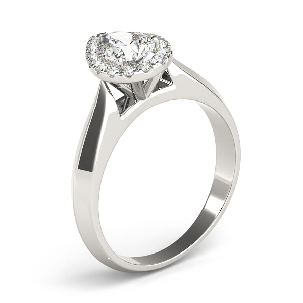 Pear Diamond Solitaire Engagement Ring · 0.15 ct tw